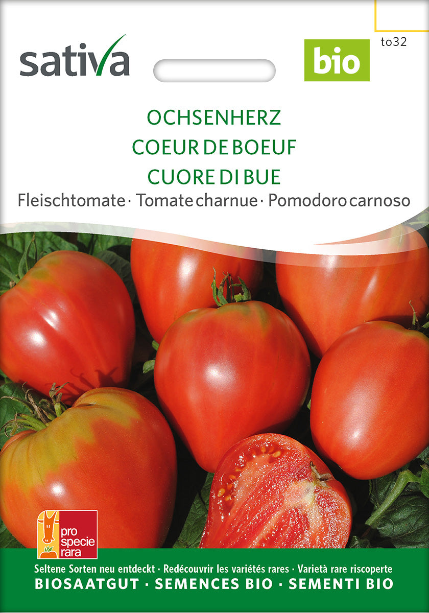 BIO Saatgut Tomate Ochsenherz