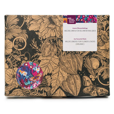 BIO Saatgut Geschenkset Wildblumen für Blumenfans