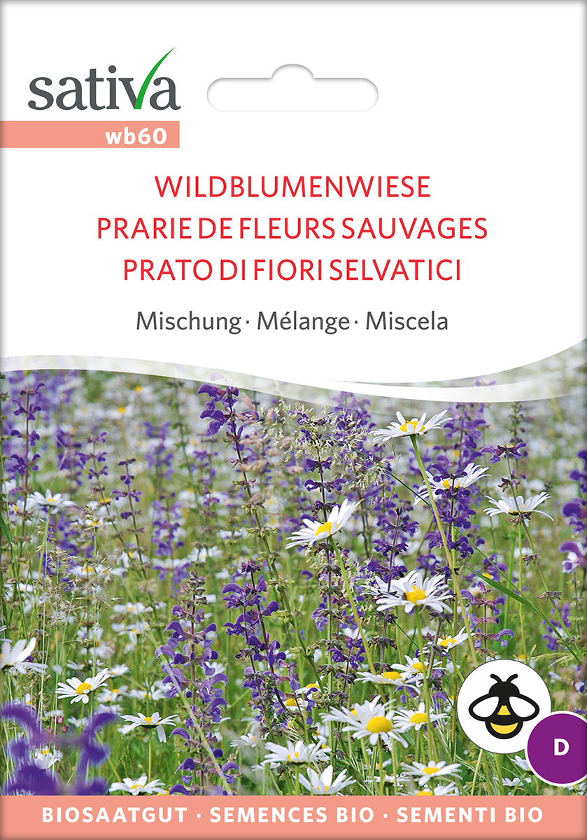 BIO Saatgut Mischung Wildblumenwiese – Biogartenladen