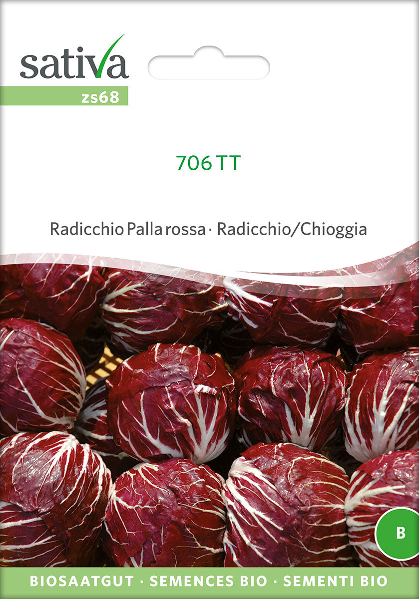BIO Saatgut Radicchio Palla rossa 706 TT